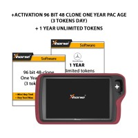 Программатор Xhorse VVDI Key Tool Plus Pad XDKP00GL с токенами MB и VAG